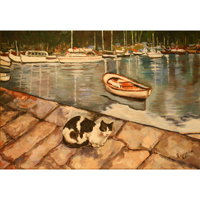 Gatto a Portofino