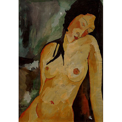Nudo di donna (Tributo a Modigliani)